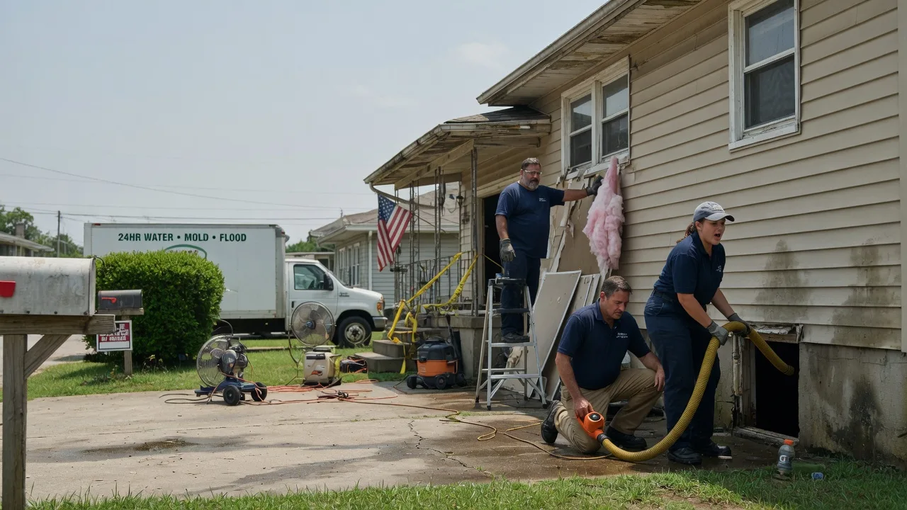 Water Damage Repair in Downing, WI near me